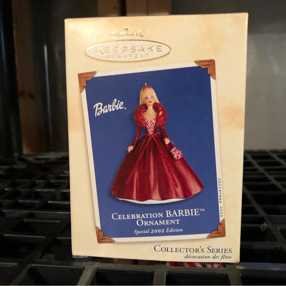 Celebration Barbie Ornament